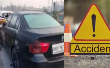 देहरादून: नशे में धुत BMW ड्राइवर का उत्पात, पुलिस बैरिकेड तोड़कर, चेकिंग कर रहे 2 पुलिस अधिकारी को रौंदा