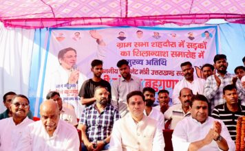 शहदौरा में ₹95.73 लाख की सड़कों का शिलान्यास, सौरभ बहुगुणा बोले—हर गांव तक पहुंचेगा विकास का लाभ