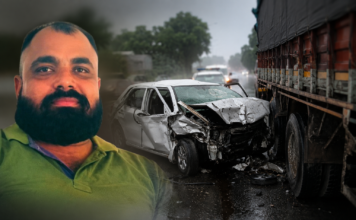 किच्छा में दर्दनाक सड़क हादसा: टायर फटने से ट्रक से टकराई कार, टूर एंड ट्रेवल व्यवसायी की मौत