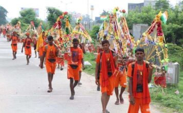 कावंड यात्रा के रूट पर उत्तराखंड-UP में प्रतिबंधित रहेंगे बड़े वाहन